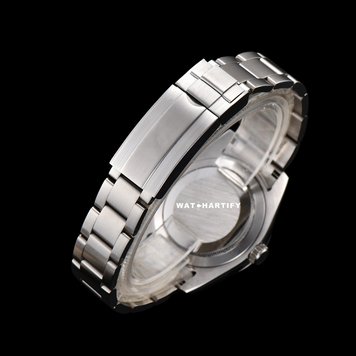 Watchartify Series Datejust 369Number Dark Face 40MM Automatic Movement Stainless Steel Strap