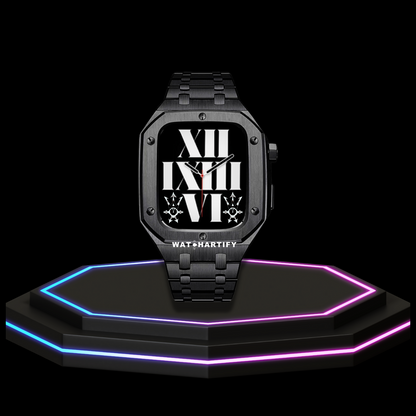 Apple Watch Case 45MM - GONDOLO Series Black Titanium