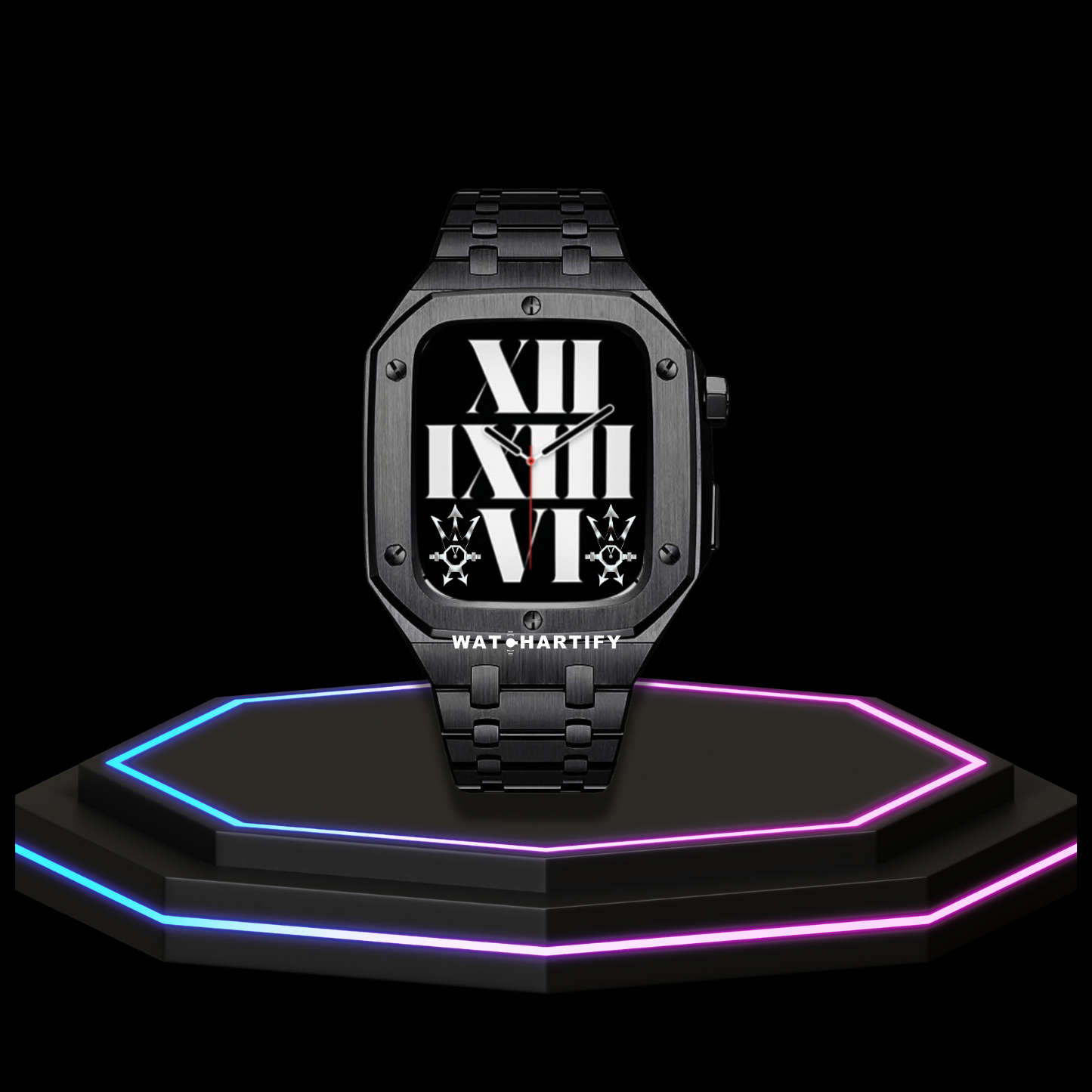 Apple Watch Case 44MM - GONDOLO Series Black Titanium