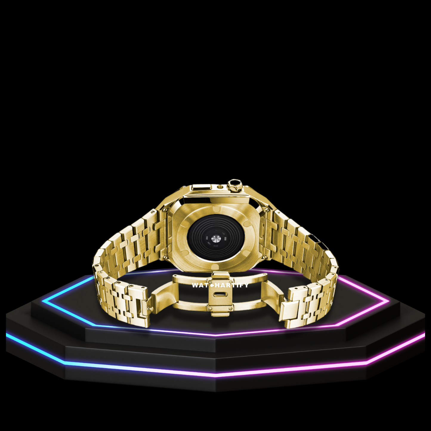 Apple Watch Case 45MM - GONDOLO Series Bright Gold