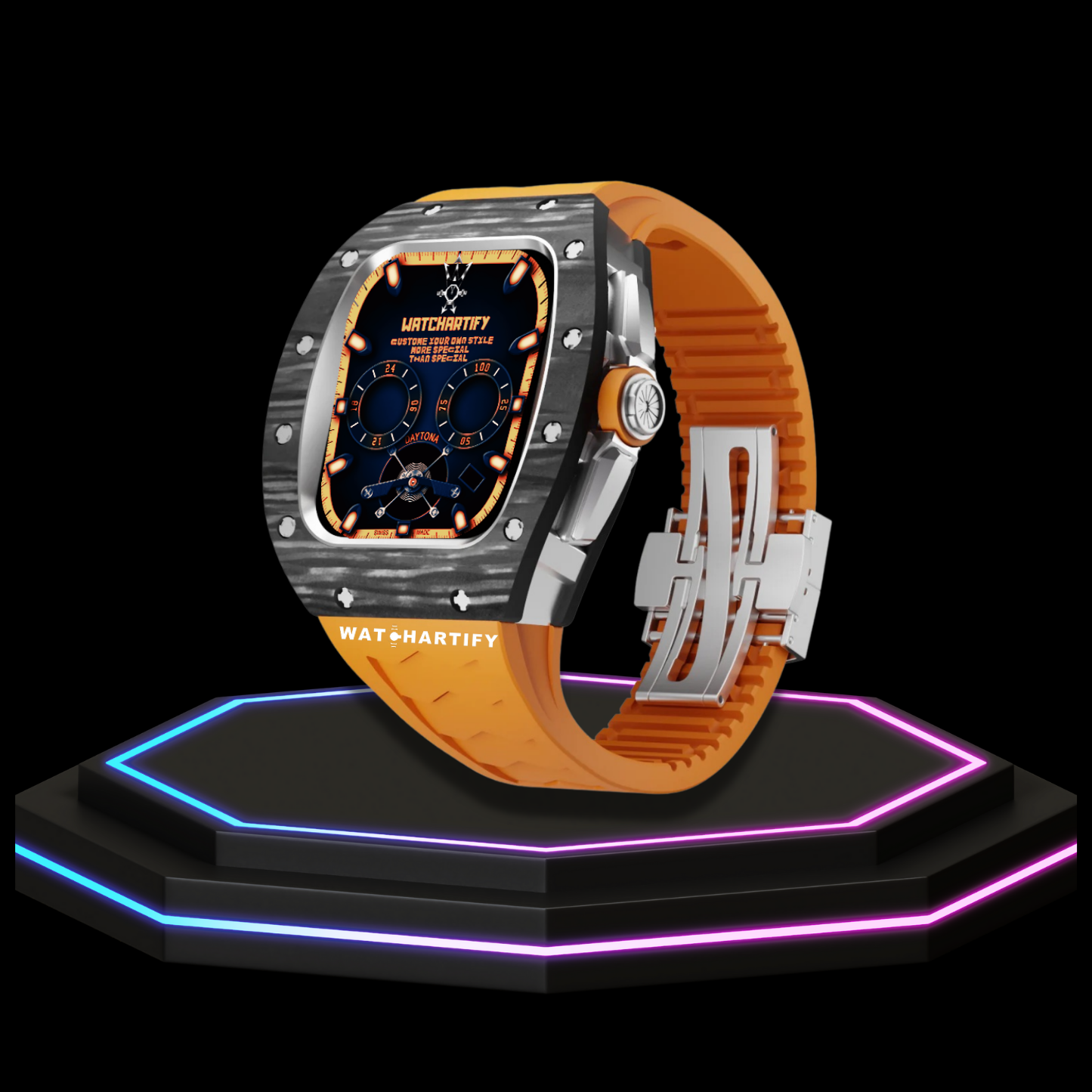 Apple Watch Case 45MM - CONCEPT MOD Series OYAMA | Sunset Rubber