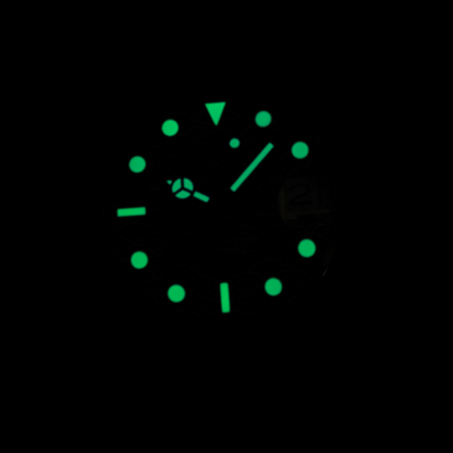 Watchartify Series Fruit Face 40MM NH35 Automatic Movement Green Rubber