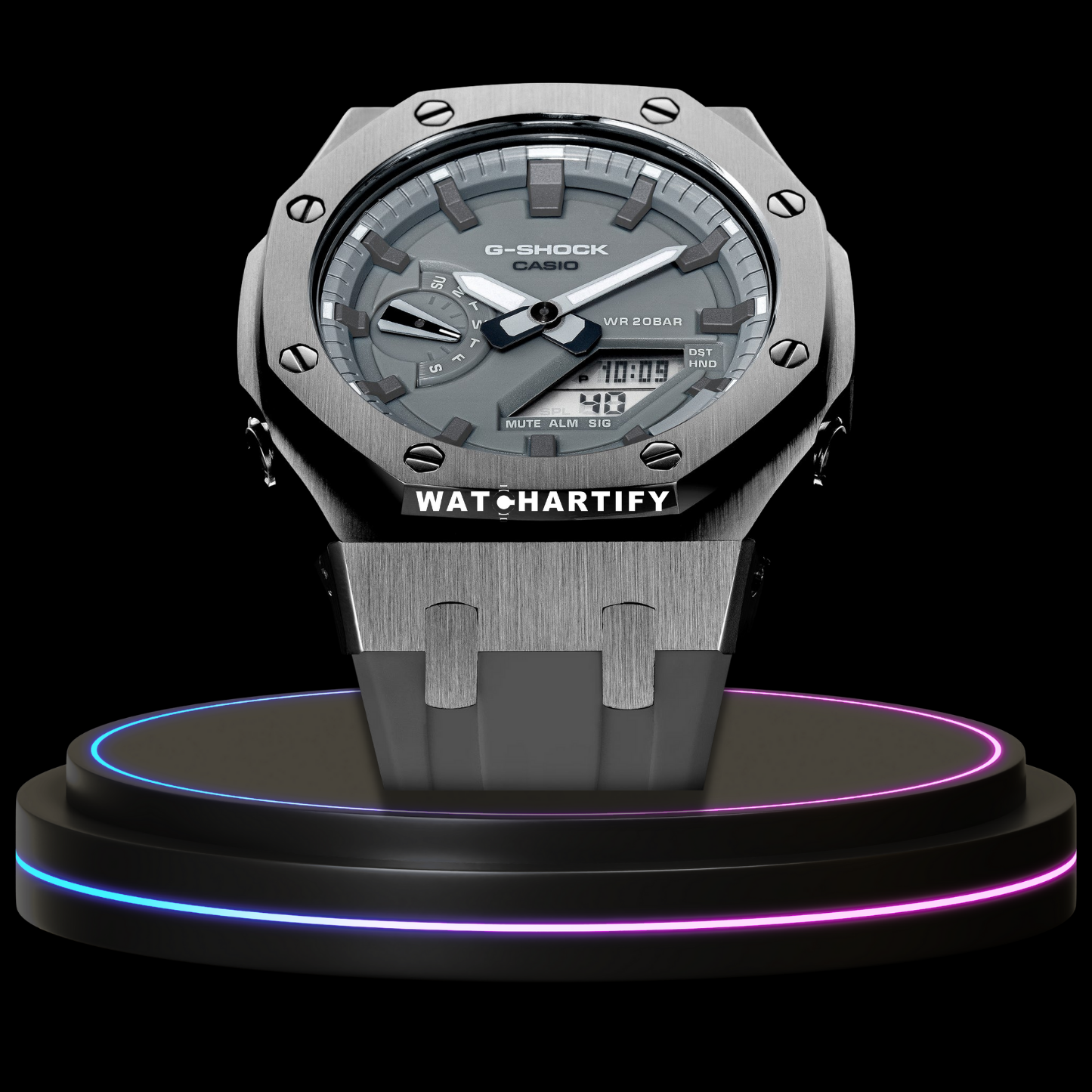 G-shock Classic Collection Mod Silver With Gray Face(Iron)