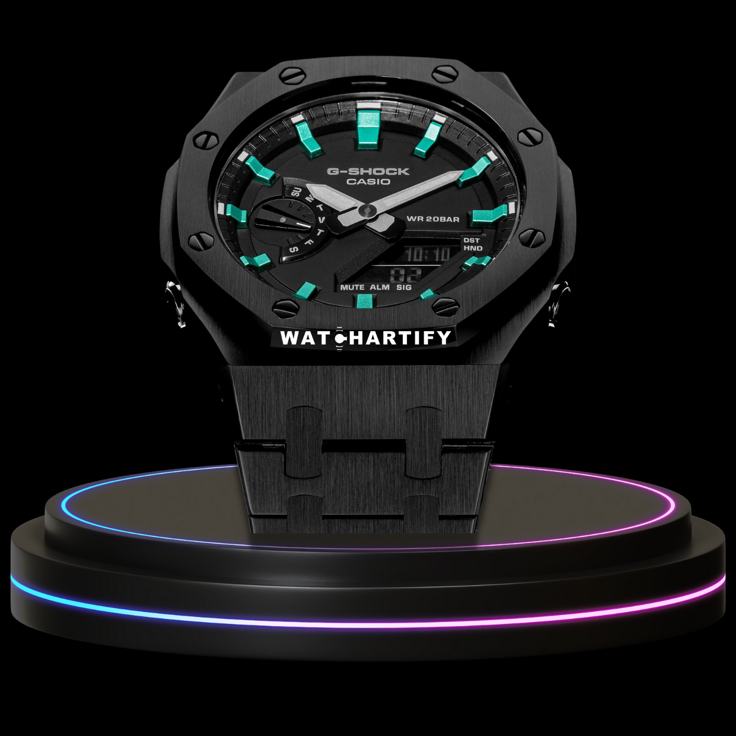 G-shock Tiffany Collection Black Case With Black Face