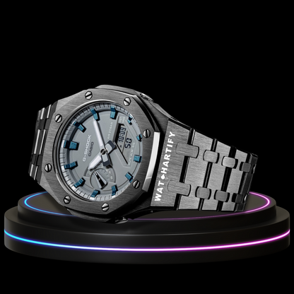 G-shock Titanium Collection Mod With Gray Face