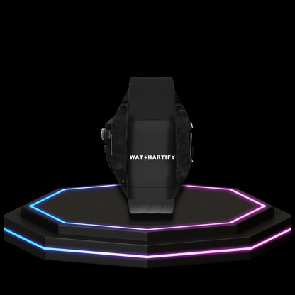 Apple Watch Ultra Case 49MM - TITAN Pro Series Luxury Dark Titan | Midnight Black Rubber