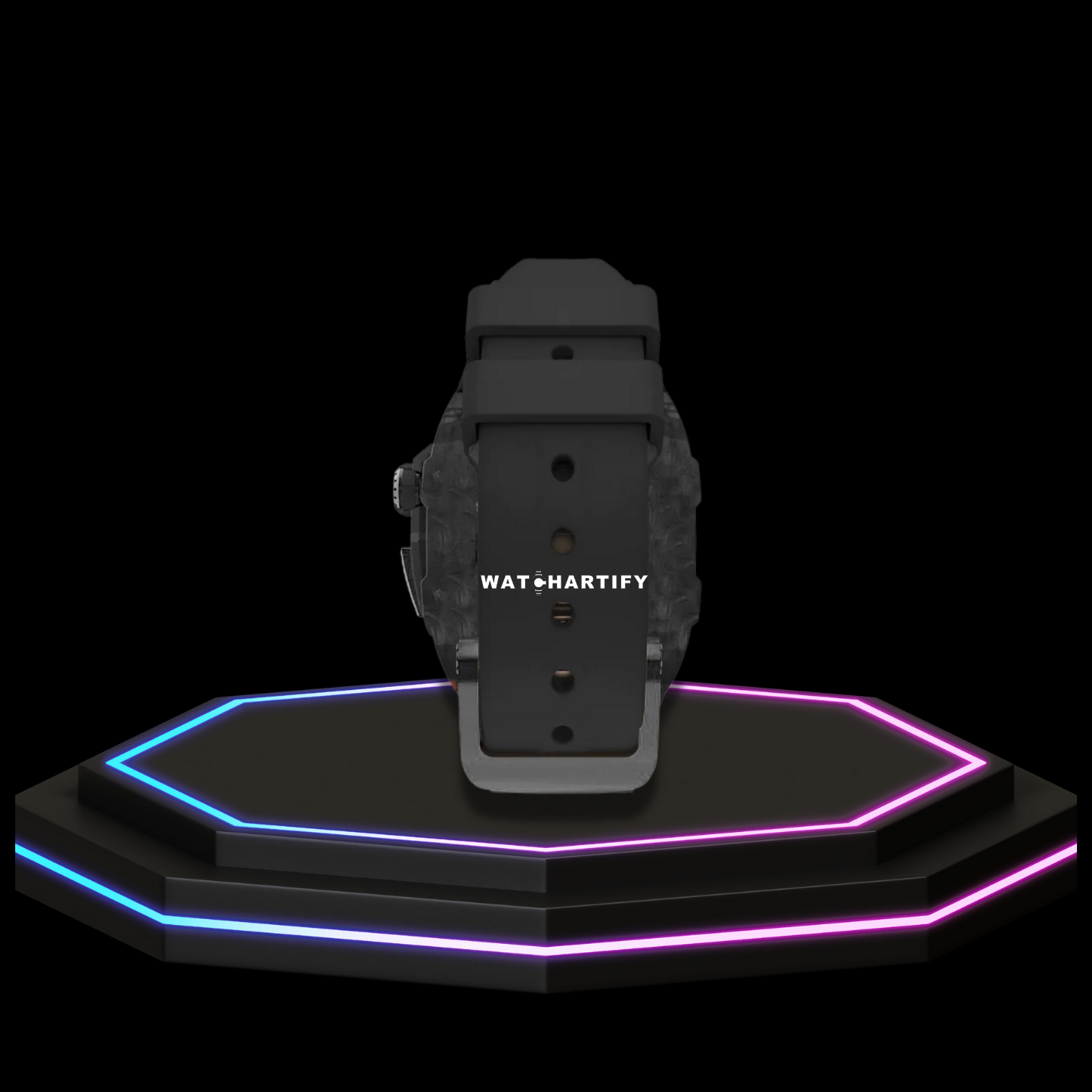 Apple Watch Case 45MM - OYAMA Series Dark Titan  | Midnight Rubber