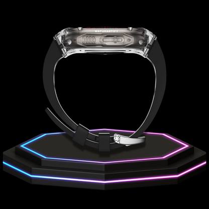 Apple Watch Ultra Case 49MM - ICE Pro Series Luxury | Fluorescent Midnight Rubber