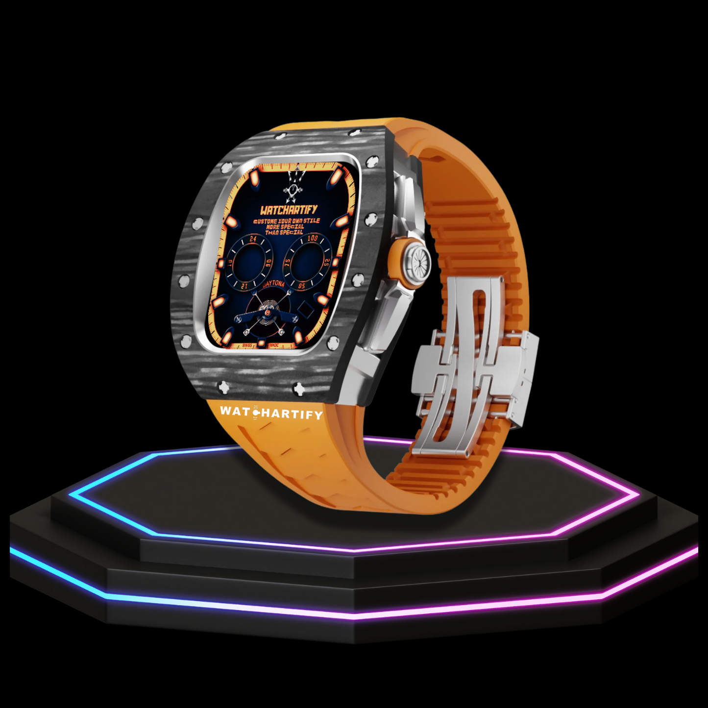 Apple Watch Case 44MM - CONCEPT MOD Series OYAMA | Sunset Rubber