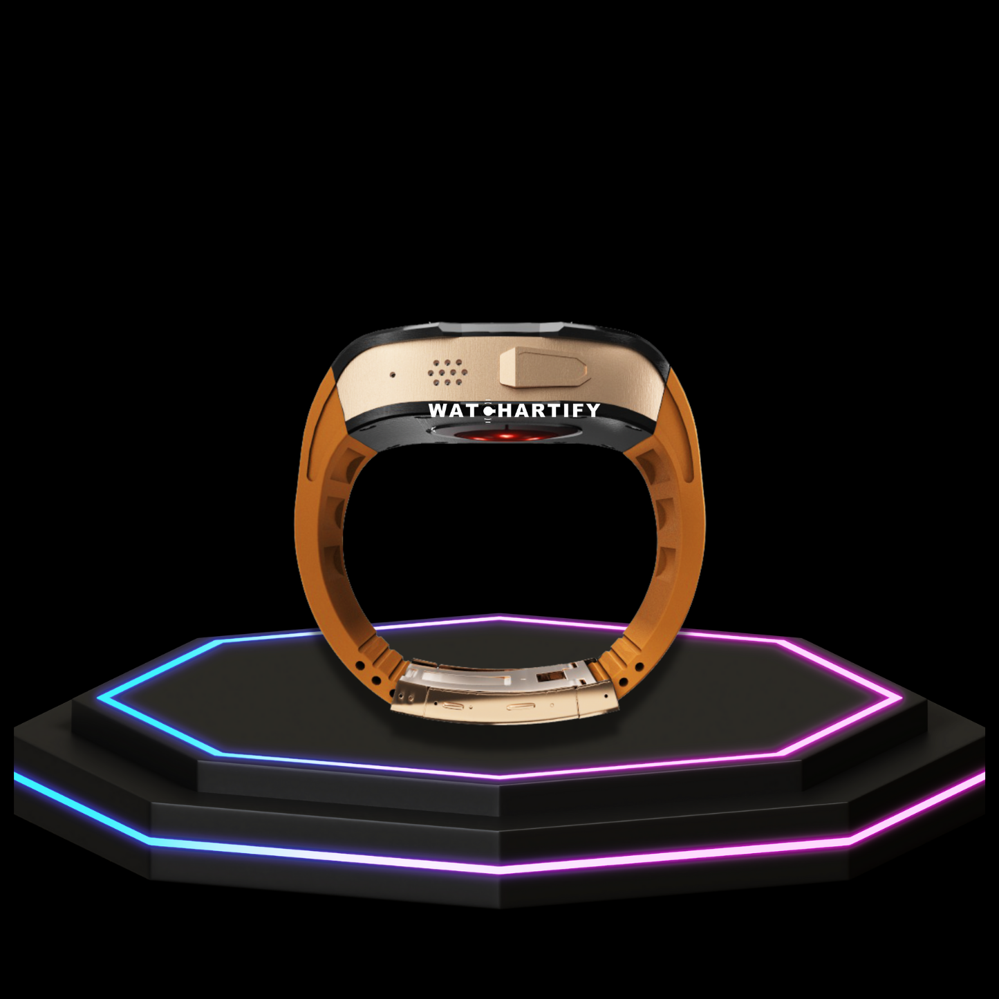 Apple Watch Ultra Case 49MM - TITAN Pro Series Royal Titan | Sunset Rubber